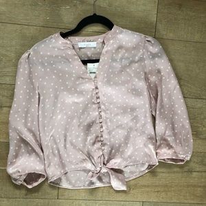 NWT pink blouse